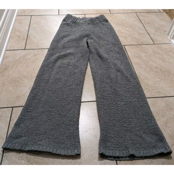 Skims Teddy Sherpa Pants Womens S/M Gray Cozy Fleece Jogger Sweatpants - Picture 1 of 6